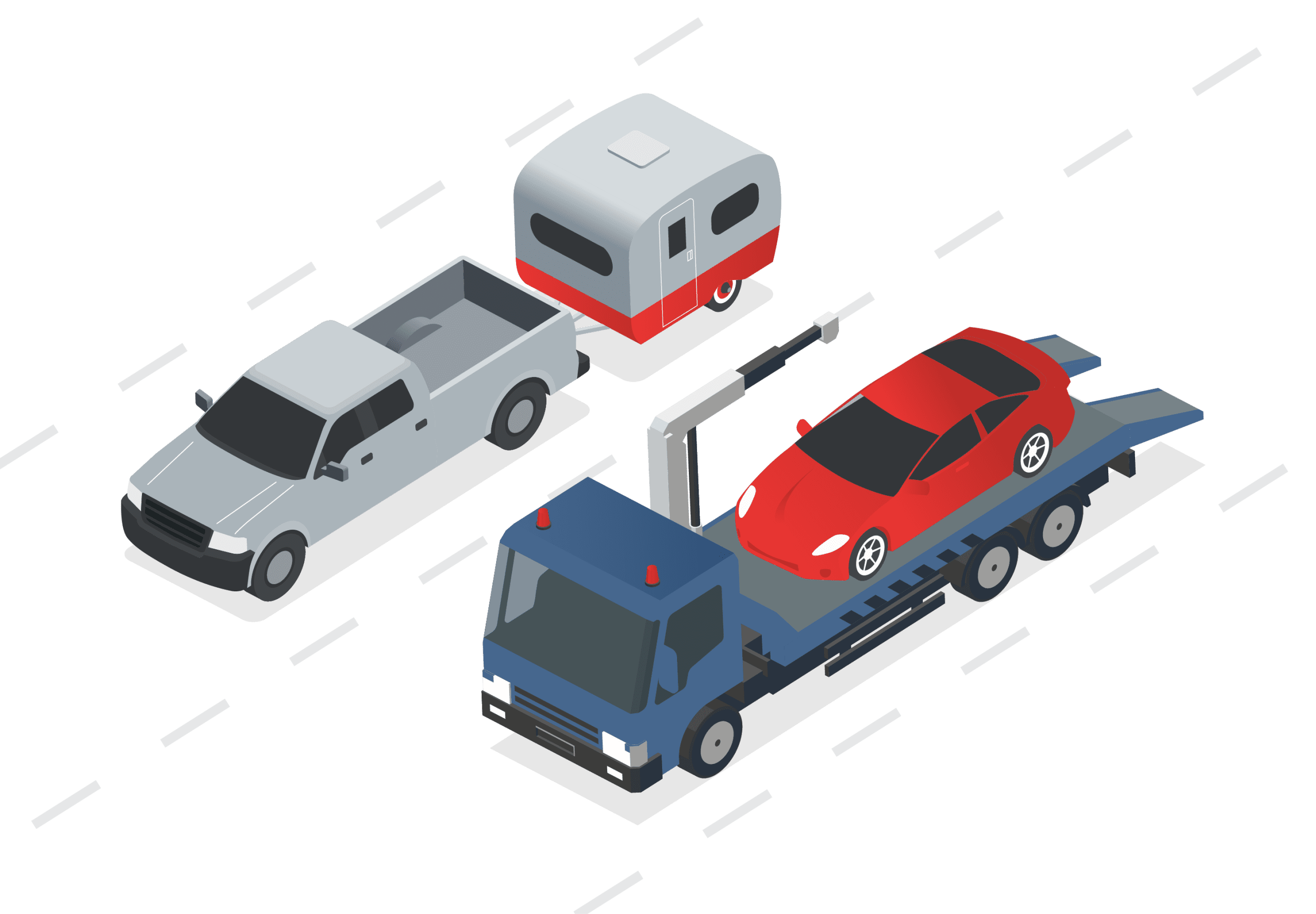 vehicles and caravans